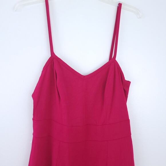 Banana Republic Sleeveless Dress Pink Size 4 Summer Sheath Fit & Flare Casual - Picture 2 of 3